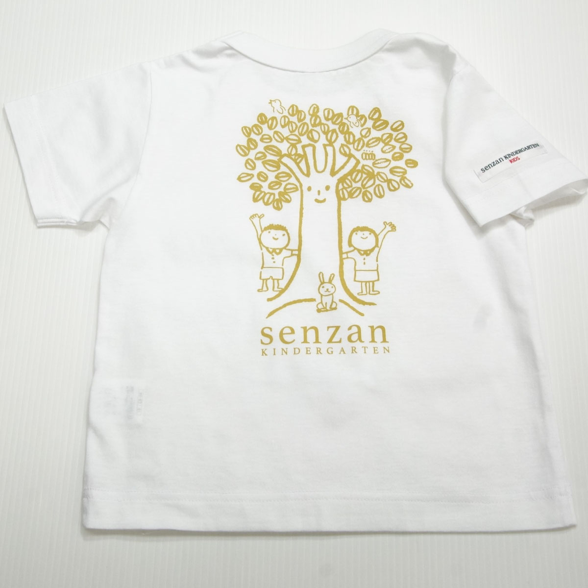 Tシャツ-イエロー プリント(泉山幼稚園)