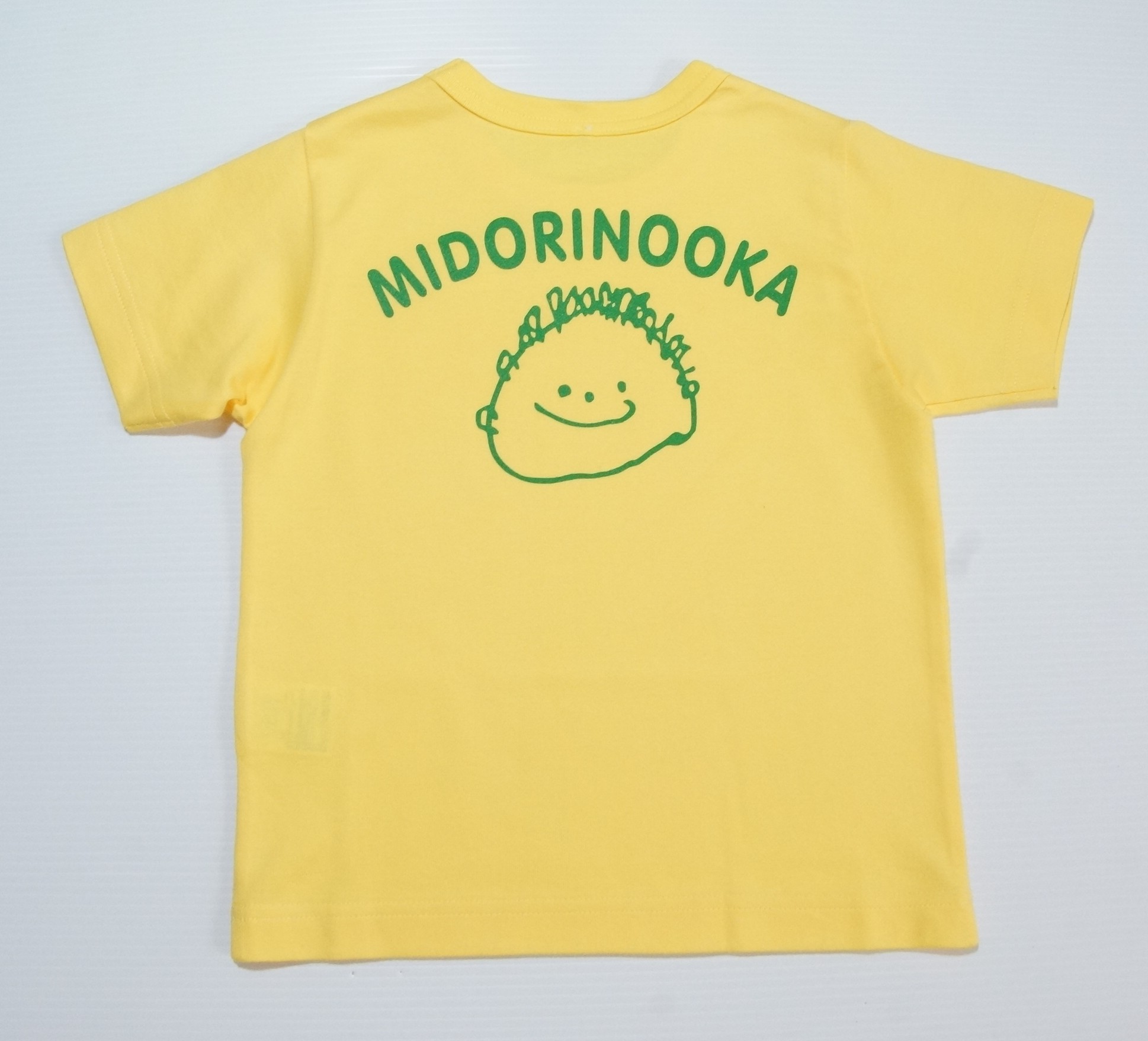 Tシャツ-黄(みどりの丘幼稚園)