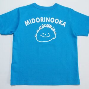 Ｔシャツ-青(みどりの丘幼稚園）
