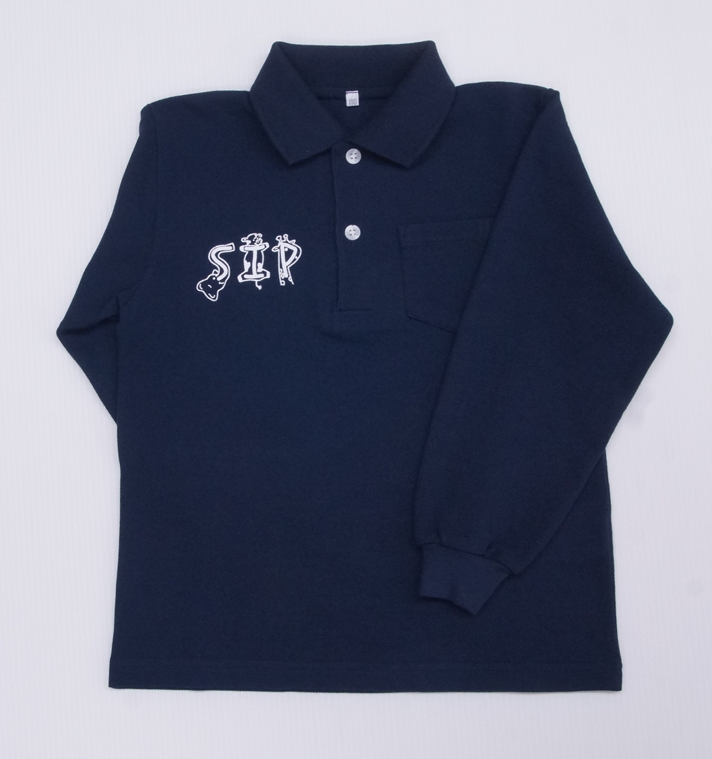 長袖ポロシャツ(聖母インターナショナルプリスクール)